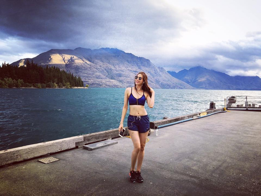 Hà Tăng, Hà Hồ, Kỳ Duyên tập gym cũng khiến người nhìn... bỏng mắt ảnh 9 ha tang, ha ho, ky duyen sexy bong mat o phong tap - 9