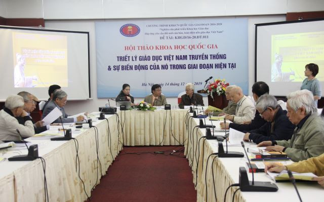 Hội thảo có sự tham gia của nhiều nhà quản lý, các chuyên gia và nhà khoa học.