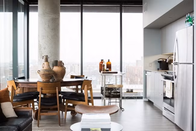 Ngây ngất với nét mộc mạc hiếm hoi bên trong căn phòng bếp gia đình hiện đại - Ảnh 3.