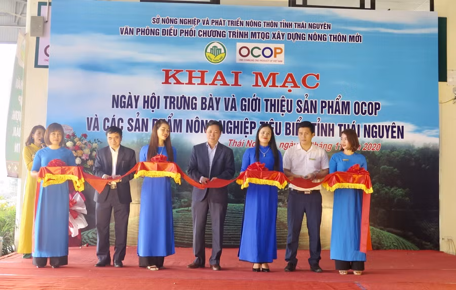 Thái Nguyên: Trưng bày sản phẩm OCOP và sản phẩm nông nghiệp tiêu biểu