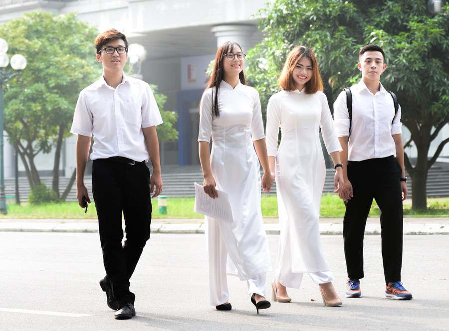 Sinh viên Trường Đại học Bách khoa Hà Nội. Ảnh: Nhà trường cung cấp