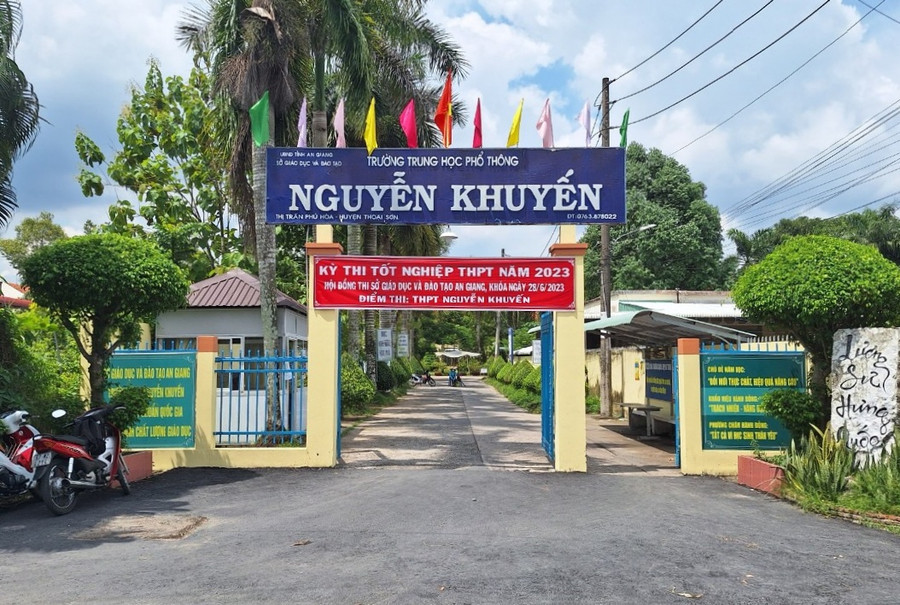 Kỳ thi tốt nghiệp THPT năm 2024, An Giang bố trí 46 điểm thi trên địa bàn toàn tỉnh. (Ảnh: Trọng Nhân)