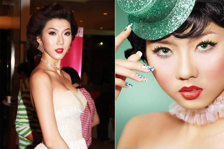 Người đẹp Việt nhan sắc tụt dốc vì dao kéo ảnh 5 Người đẹp Việt nhan sắc tụt dốc vì dao kéo ảnh 5