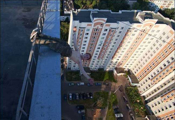 30 hình ảnh chứng minh đàn ông là phái liều 