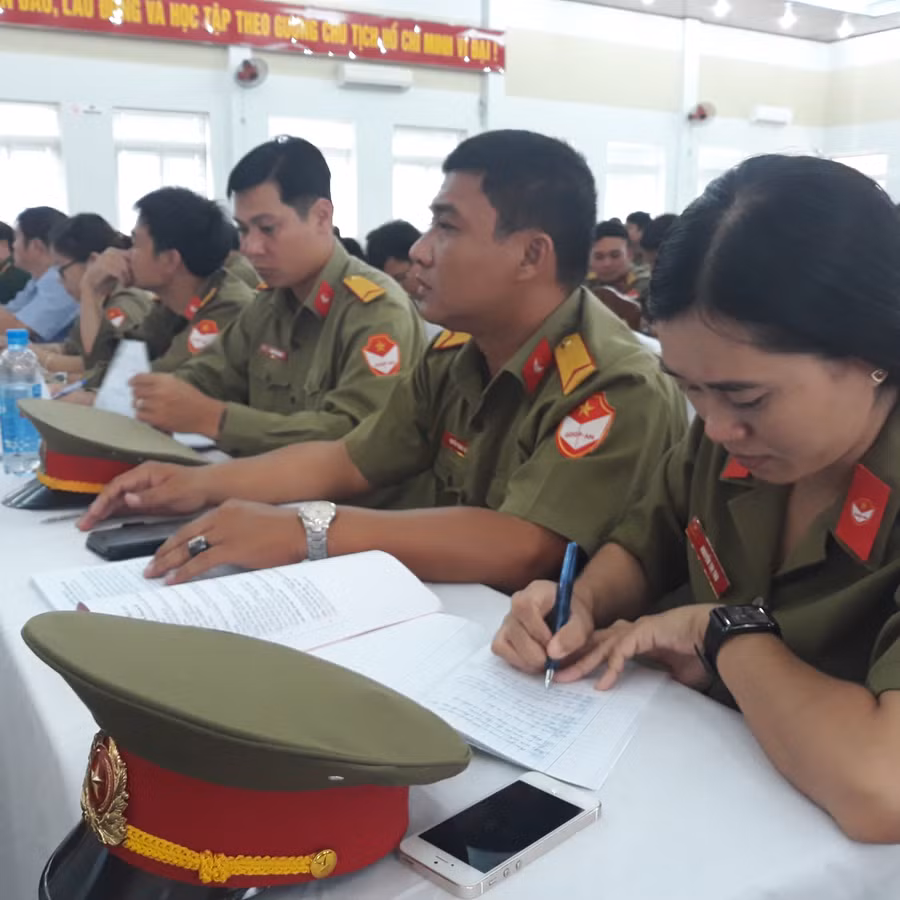 Ngoài một số chuyên đề, các học viên còn được tiếp cận với Chương trình giáo dục phổ thông mới cũn như chương trình môn Giáo dục quốc phòng an ninh sửa đổi, bổ sung.