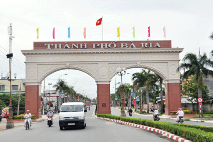 Thành phố Bà Rịa là đô thị loại II