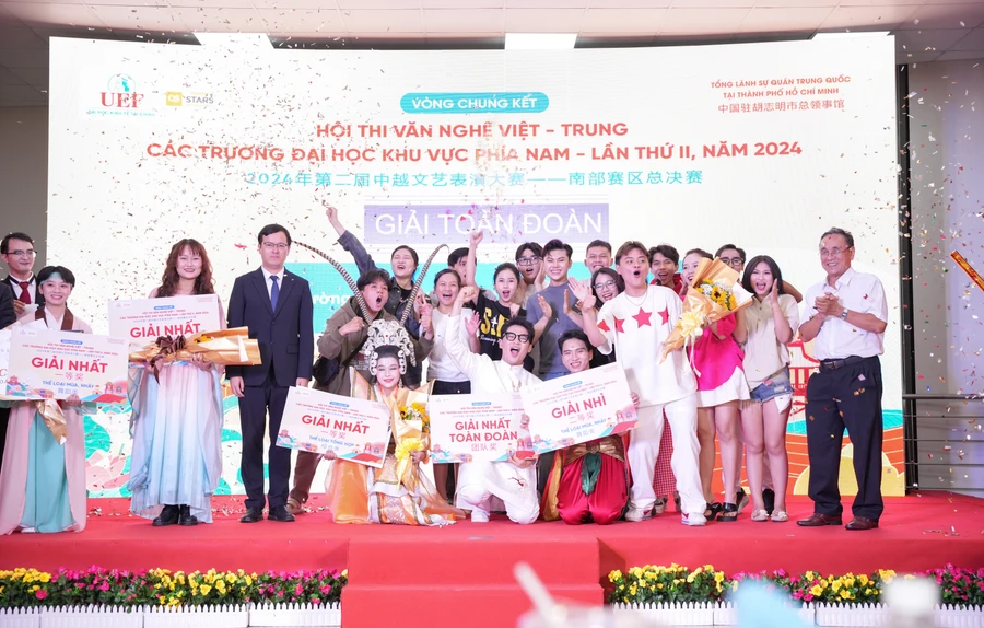 20 đội thi đến từ 15 trường đại học, cao đẳng tham gia chung kết Hội thi Văn nghệ Việt - Trung 2024.