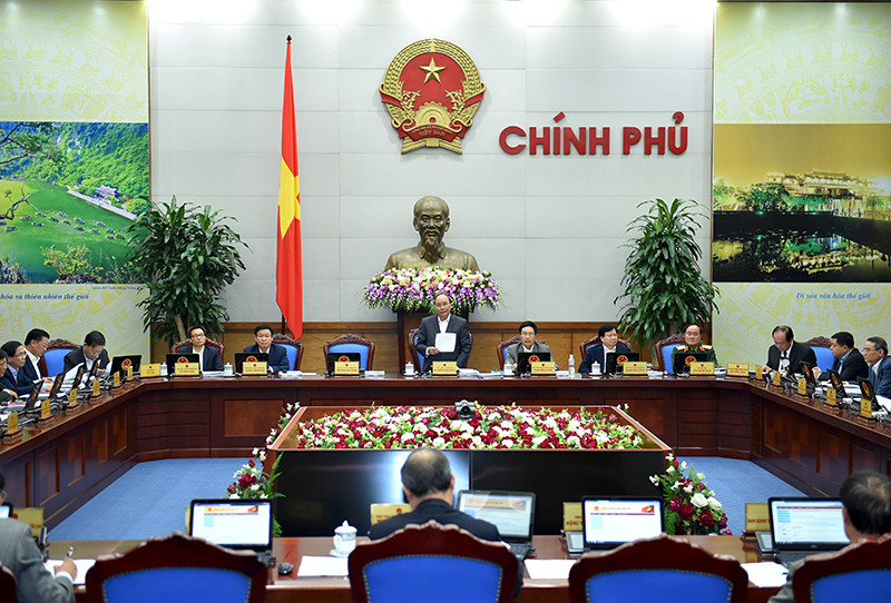Phiên họp Chính phủ thường kỳ tháng 11 năm 2016