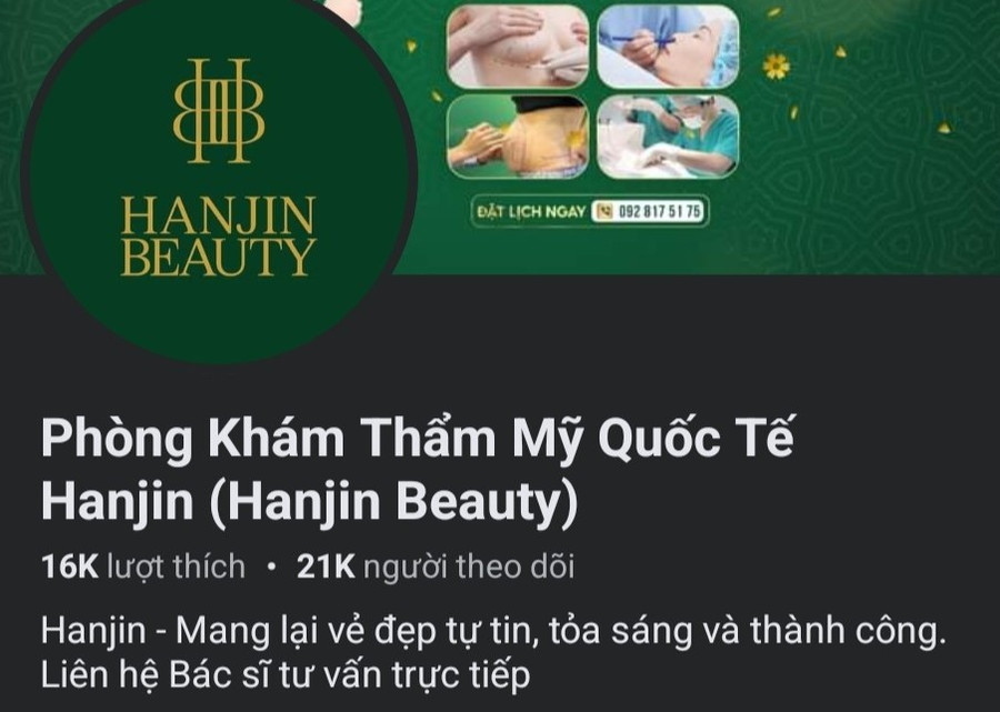 Trong quá trình làm việc, đại diện cơ sở Phòng khám thẩm mỹ Quốc tế HanJin không hợp tác với đoàn kiểm tra, bỏ về, không ký biên bản kiểm tra y tế. (Ảnh: CMH)