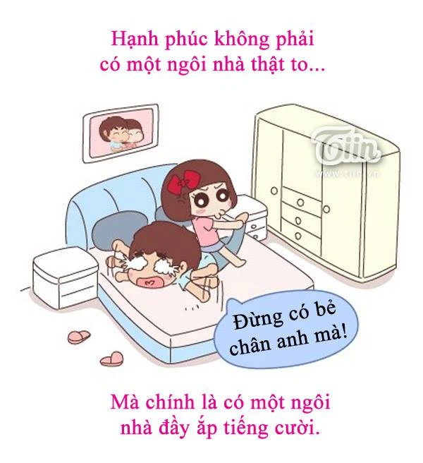 Bộ tranh “Hạnh phúc đơn giản là....” và ước mơ của bao nhiêu phụ nữ