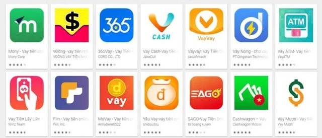 Hàng loạt app hay website vay tiền không được các cơ quan Nhà nước cấp phép hoạt động, người dân cần chủ động cảnh giác.