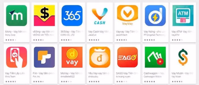 Hàng loạt app hay website vay tiền không được các cơ quan Nhà nước cấp phép hoạt động, người dân cần chủ động cảnh giác.