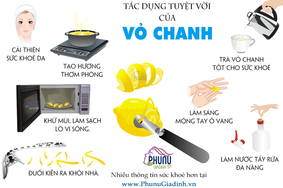 Biết những công dụng tuyệt vời này của vỏ chanh, bạn sẽ chẳng bao giờ dám vứt chúng đi nữa