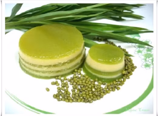 Huong dan lam banh dau xanh la dua ngon khong cuong duoc