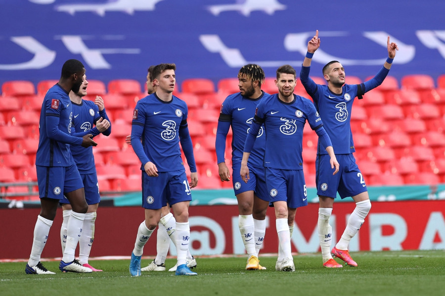 Chelsea đánh bại Man City 1-0 để vào chung kết FA Cup. (Ảnh: Getty).