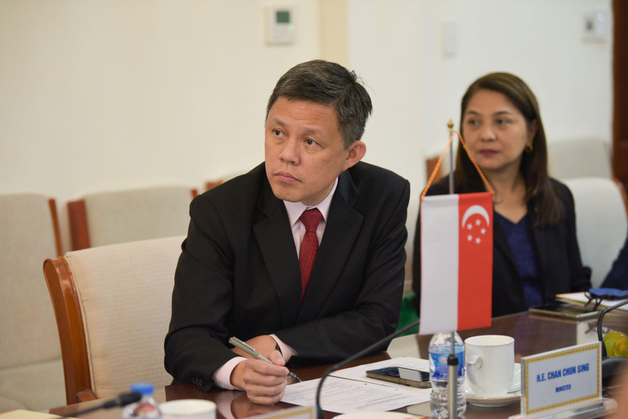 Bộ trưởng Bộ Giáo dục Singapore Chan Chun Sing - Chủ tịch Hội đồng SEAMEO. Bộ trưởng Bộ Giáo dục Singapore Chan Chun Sing - Chủ tịch Hội đồng SEAMEO.