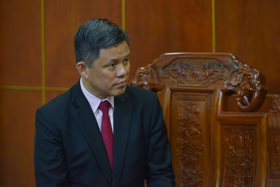 Bộ trưởng Giáo dục Singapore Chan Chun Sing. Bộ trưởng Giáo dục Singapore Chan Chun Sing.