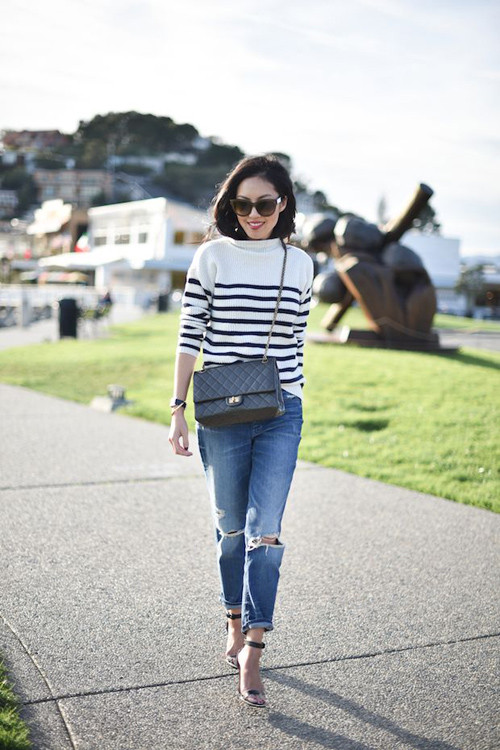 10 cách biến tấu sành điệu cùng quần baggy jean
