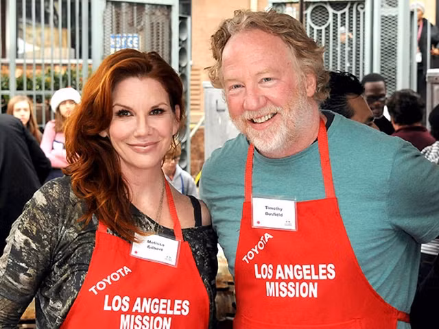  Melissa và người chồng thứ 3, Timothy Busfield. 