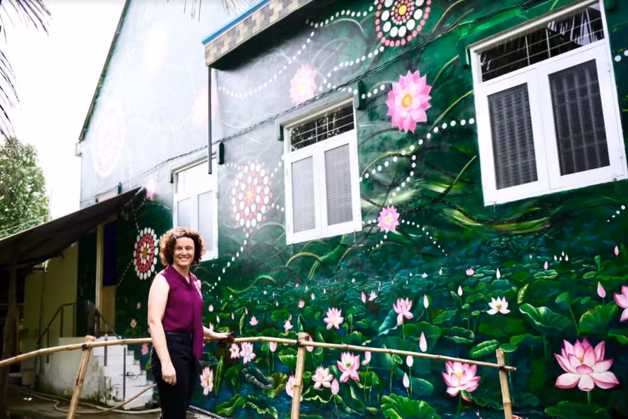 Cả một đầm sen!