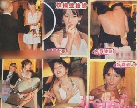 Loạt sao nữ hàng đầu Cbiz bị khui ảnh quá khứ hầu rượu, tiếp khách - Ảnh 6