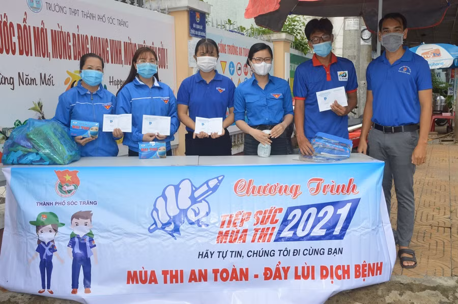 Lực lượng thanh niên tình nguyện đã sẵn sàng Tiếp sức mùa thi.