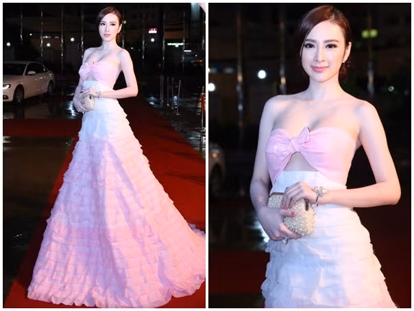 Về sau, khoảng gần cuối năm, nữ diễn viên phim Tiểu thư đi học bắt đầu định hình được phong cách riêng. Lúc này, cô chọn lựa trang phục kỹ càng trước khi xuất hiện trước truyền thông và công chúng. Dù hình ảnh có sự bấp bênh thiếu ổn định, song những bộ cánh thời trang thảm đỏ đã phần nào níu giữ hình ảnh đẹp cho “nữ hoàng thị phi”. 10 mỹ nhân Việt là biểu tượng thời trang nổi bật năm 2014