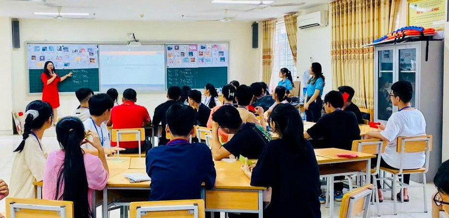 Giờ rèn luyện nghiệp vụ sư phạm tại Trường Đại học Sư phạm - Đại học Thái Nguyên. Ảnh: NTCC Giờ rèn luyện nghiệp vụ sư phạm tại Trường Đại học Sư phạm - Đại học Thái Nguyên. Ảnh: NTCC