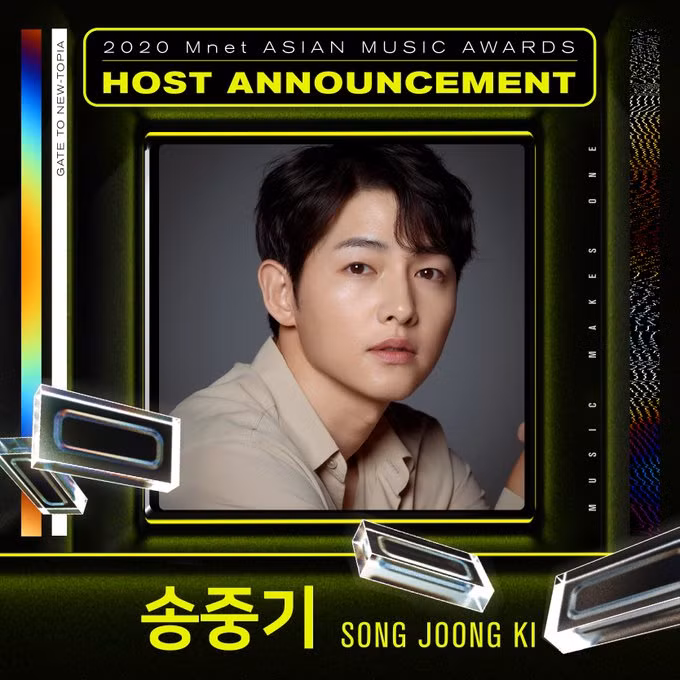Song Joong Ki xác nhận làm MC chính của MAMA 2020.