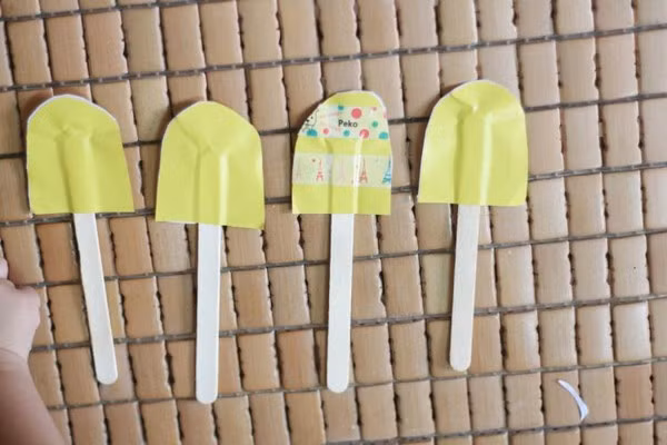 7 trò chơi thú vị từ que kem mẹ sáng tạo cho con 3