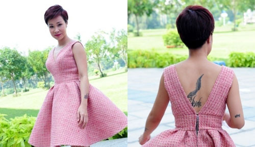 Người đẹp Việt và những hình xăm lớn gây xôn xao ảnh 3 Người đẹp Việt và những hình xăm lớn gây xôn xao - 3