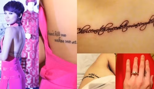 Người đẹp Việt và những hình xăm lớn gây xôn xao - 7