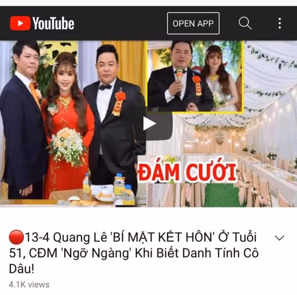 Nam ca sĩ Quang Lê bị đồn đã bí mật kết hôn?