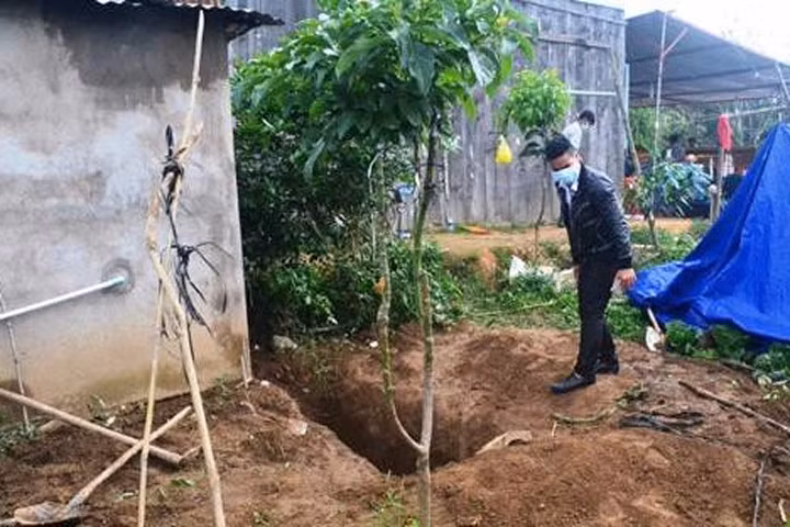 Chồng đánh chết vợ, giấu xác suốt 4 năm ở hố ga trong nhà