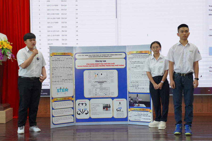 Cuộc thi là điểm nhấn sau một chuỗi các hoạt động về STEM mà Trường Đại học Bách khoa, ĐH Đà Nẵng phối hợp cùng Sở GD&ĐT TP Đà Nẵng, tỉnh Quảng Nam và Quảng Ngãi tổ chức từ năm 2022.