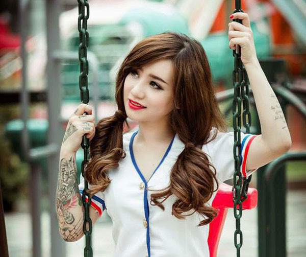 Nữ DJ miền Tây coi hình xăm như đồ trang sức ảnh 3 Nữ DJ miền Tây coi hình xăm như đồ trang sức