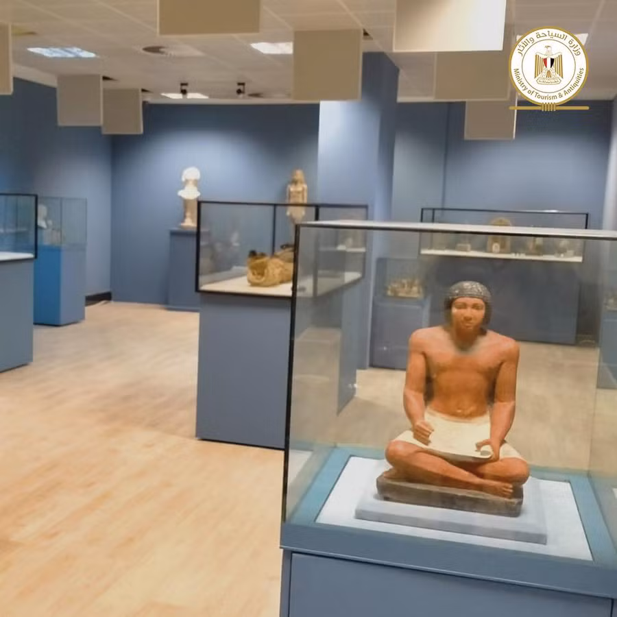 Bên trong phòng trưng bày của bảo tàng.