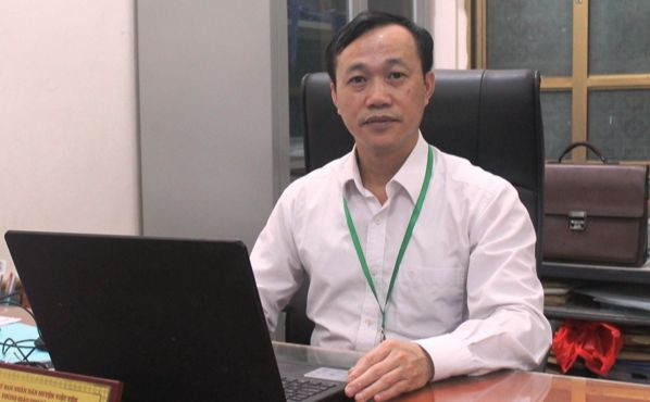 Ông Trần Văn Huân, Phó Trưởng phòng phụ trách Phòng GD&ĐT huyện Việt Yên, Bắc Giang. Ông Trần Văn Huân, Phó Trưởng phòng phụ trách Phòng GD&ĐT huyện Việt Yên, Bắc Giang.