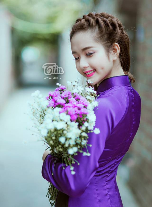 "Cô gái đẹp nhất Tuyên Quang" tím dịu dàng ảnh 11 "Cô gái đẹp nhất Tuyên Quang" tím dịu dàng ảnh 11