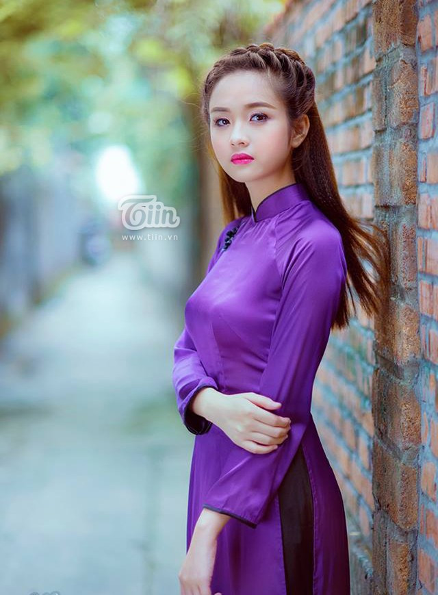 "Cô gái đẹp nhất Tuyên Quang" tím dịu dàng ảnh 10 "Cô gái đẹp nhất Tuyên Quang" tím dịu dàng ảnh 10