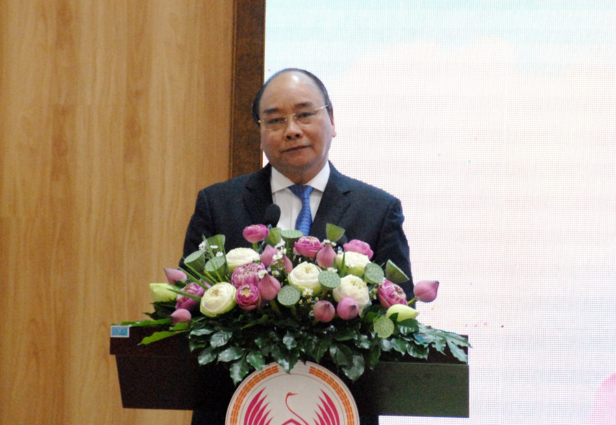 Thủ tướng Nguyễn Xuân Phúc phát biểu chỉ đạo tại diễn đàn