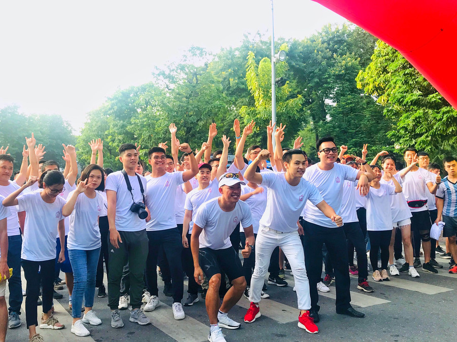 Đông đảo đoàn viên thanh niên tham gia Thử thách 4:30 Sáng