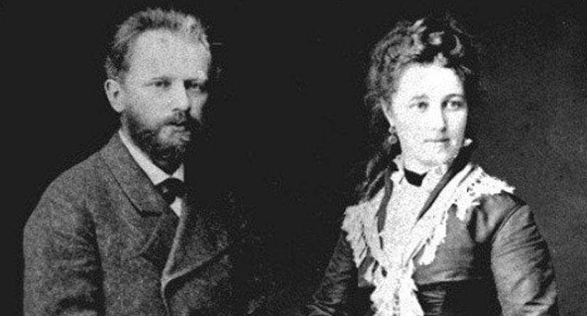 Pyotr Tchaikovsky và Antonina Miliukova.