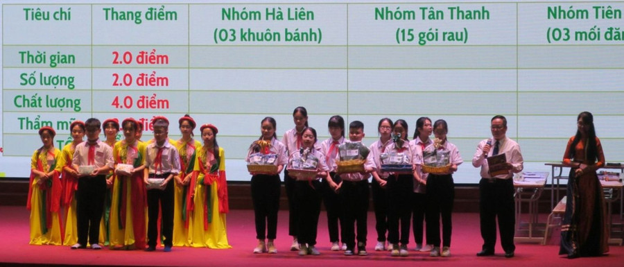 Tiết dạy môn Giáo dục địa phương lớp 6 về nghề truyền thống. Ảnh: NTCC Tiết dạy môn Giáo dục địa phương lớp 6 về nghề truyền thống. Ảnh: NTCC