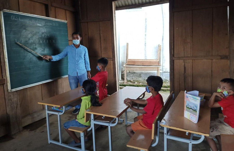 Điểm trường Pa Thắng, xã Thu Lũm trước khi sáp nhập về trung tâm. Điểm trường Pa Thắng, xã Thu Lũm trước khi sáp nhập về trung tâm.