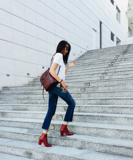 Hà Hồ, Ngọc Trinh, Thanh Hằng diện street style mùa lạnh như thế nào? - Ảnh 8 Ha Ho, Ngoc Trinh, Thanh Hang dien street style mua lanh nhu the nao? - Anh 8