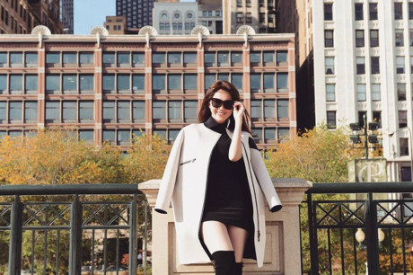 Hà Hồ, Ngọc Trinh, Thanh Hằng diện street style mùa lạnh như thế nào? - Ảnh 7 Ha Ho, Ngoc Trinh, Thanh Hang dien street style mua lanh nhu the nao? - Anh 7