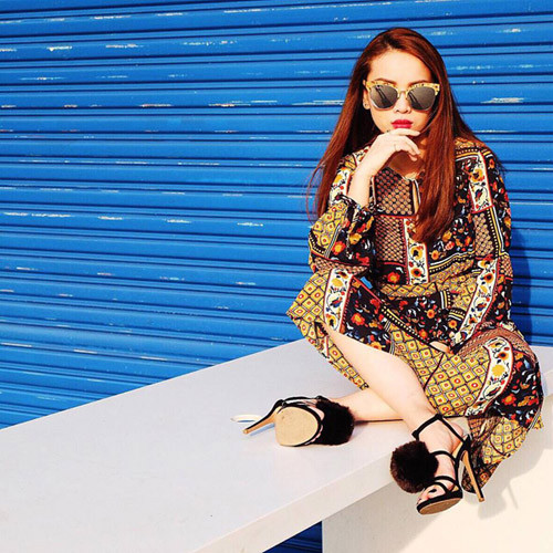 tuan qua: my nhan viet dang thon, vay dep du xuan - 15