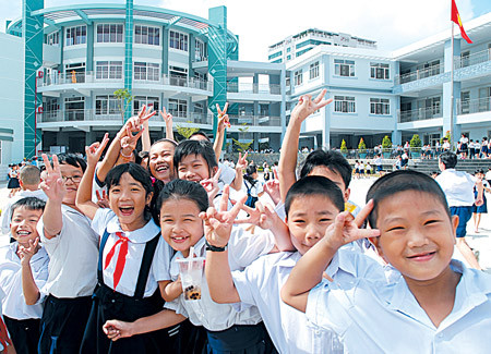 Niềm vui tới lớp