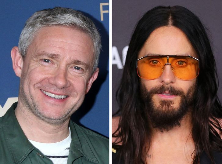 Martin Freeman và Jared Leto, 49 tuổi.